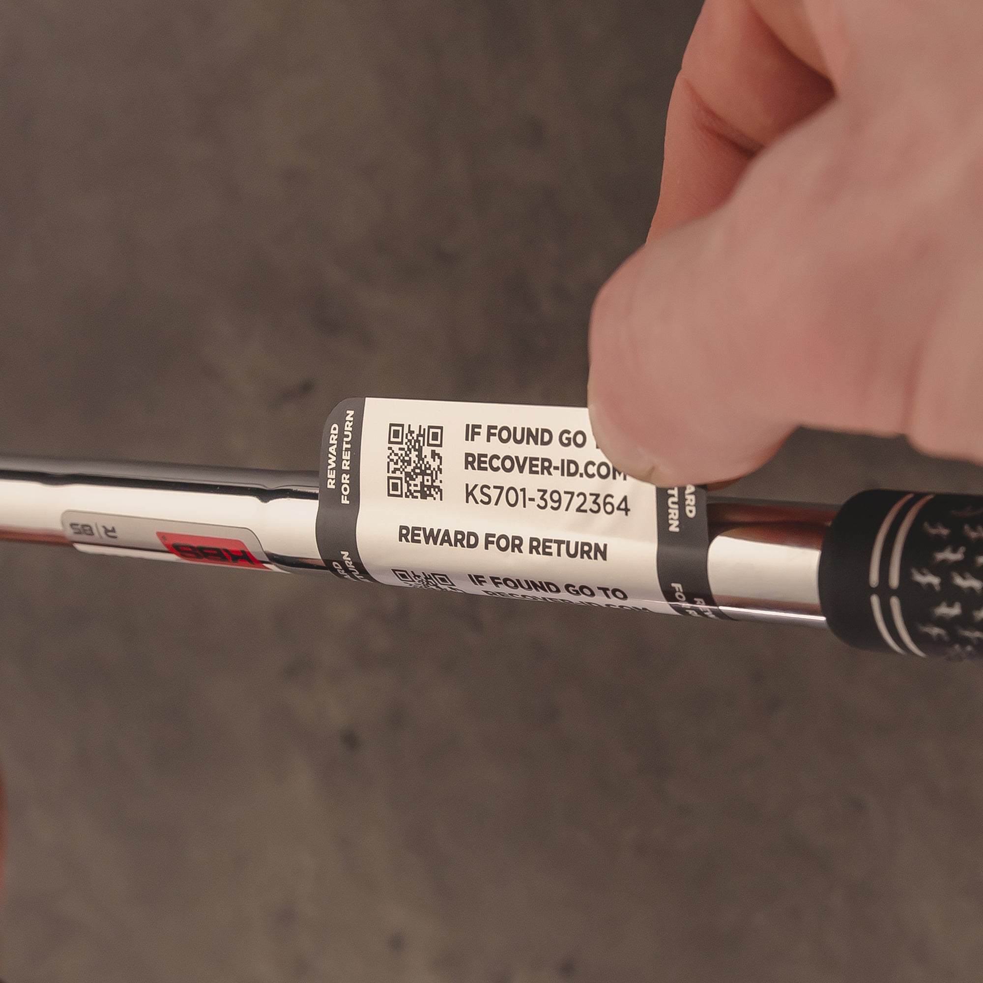 RecoverID-Golf_KS704_StickOnShaft_v3-2000x2000